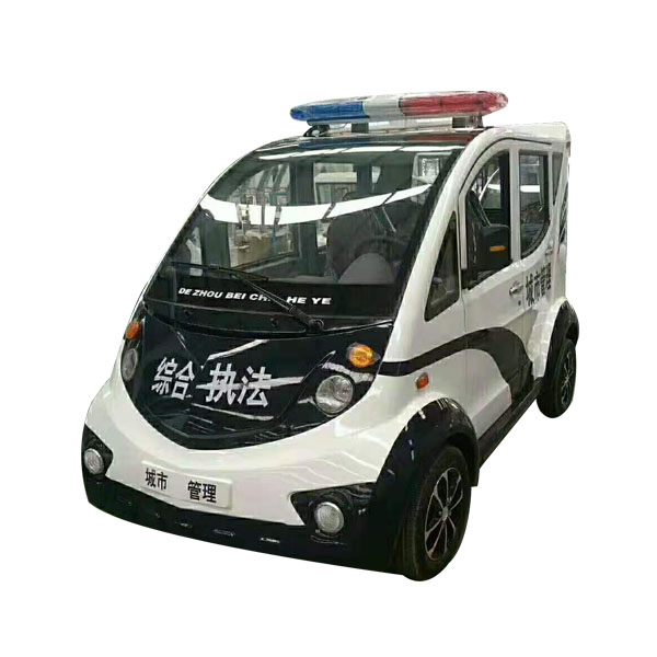 Item NO.: 4 wheels 4 seats patrol car EV for police or security staff full cover